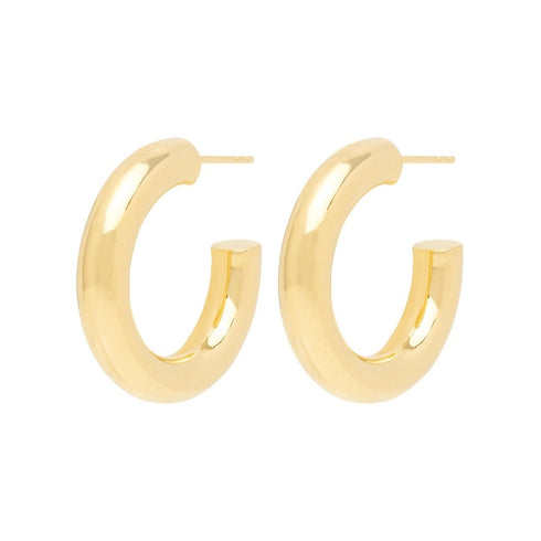 STATEMENT CHUNKY HOOPS GOUD | 25mm